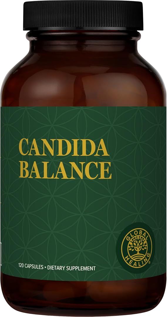 Global Healing Candida Balance Supplement (120 Capsules)
