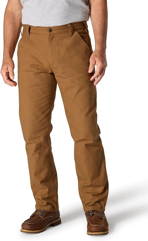 Carhartt Herren Work Utility Pants Loose Straight Rugged Flex™ Duck Dungaree