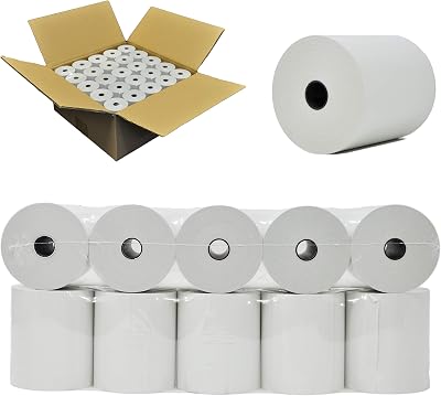 Cash Register Paper 3 18 x 200 Thermal Rolls 50 Pack Works With Star Micronics TSP143IIIU USB Receipt Printer Paper Clover Station BPA Free From BuyRegisterRolls.