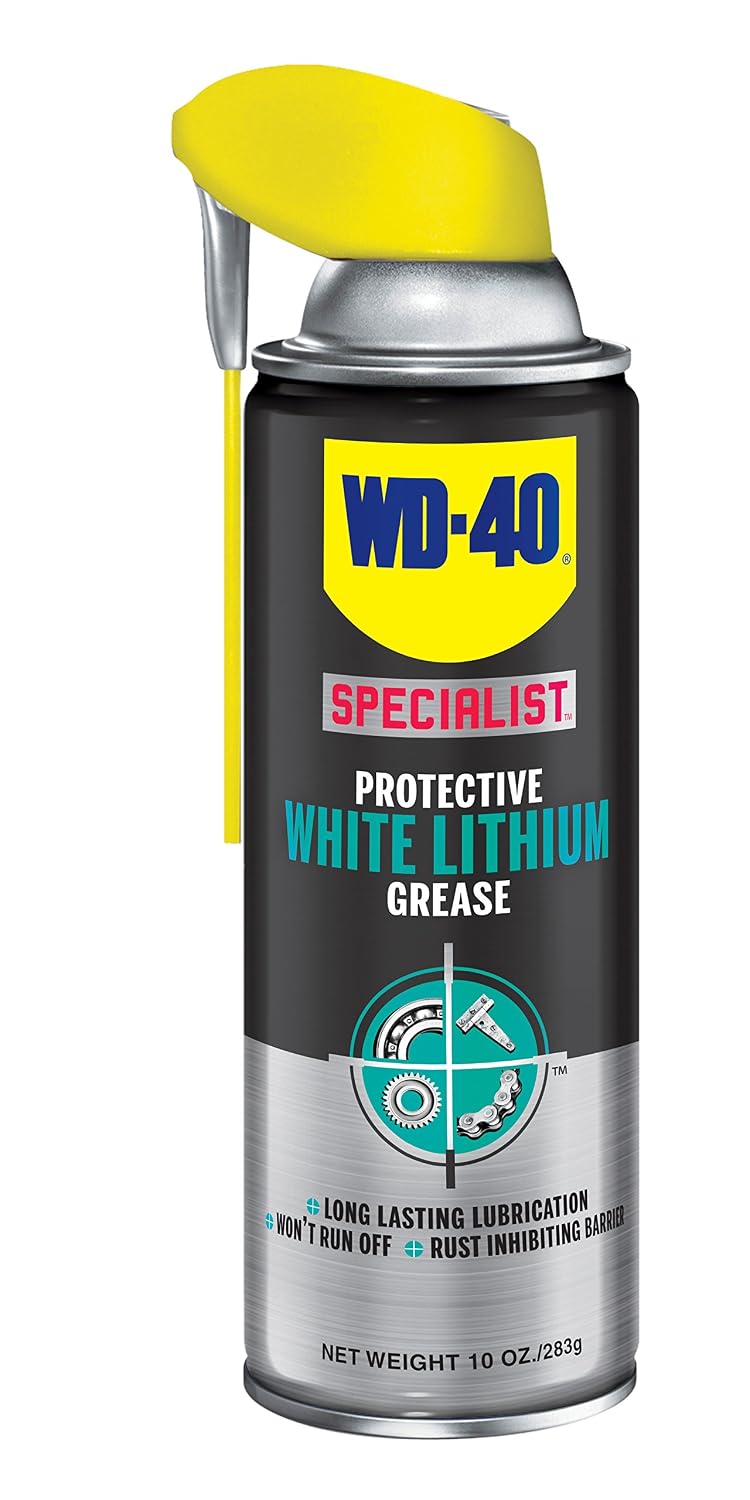 WD Specialist Lithium Grease Spray, 10 oz, White