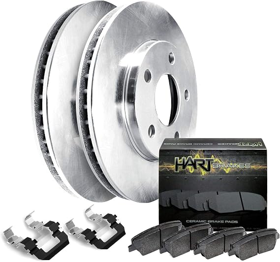 Hart Brakes Rear Brake Kit Fits 2008-2013 Toyota Highlander
