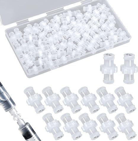60pcs Adapter, Female Luer Lock to Luer Lock Connector