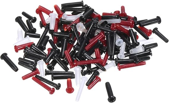 PATIKIL Badminton Racket Racquet Grommets Nylon Eyelets Multicolor | Replacement Stringing Accessories Repair Tool