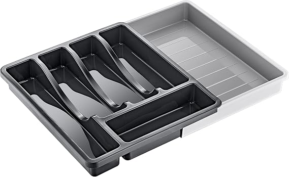 box up Extendable Practical Drawer Spoon Holder