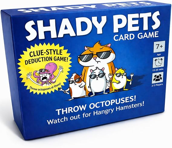 Clue-Style Missing Pet Mystery Game | Teen Gift | Funny Deduction Game