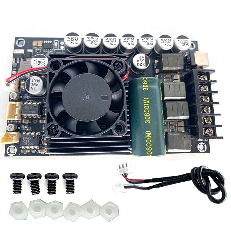 TPA3255 600W High-Power 300W X 2 Stereo Upgraded MAX Version Low Noise HiFi Digital Amplifier Board