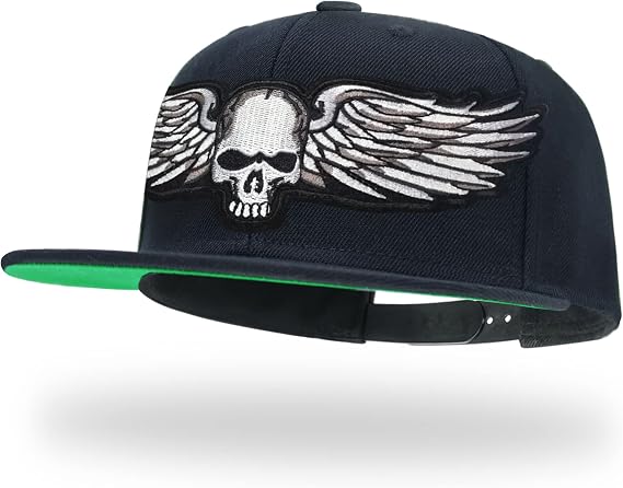 Snapback Hats for Men Adjustable Flat Bill Hat Unisex Baseball Caps