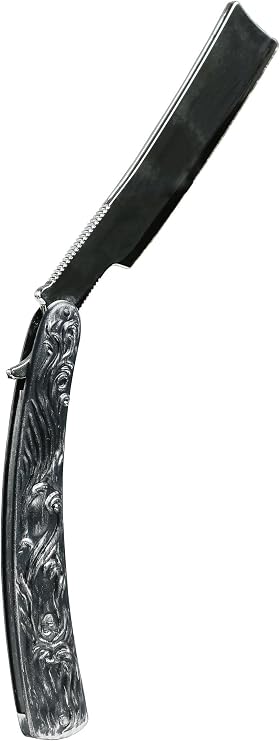 Sweeney Todd Razor - Molded Plastic Toy Razor with Folding Handle