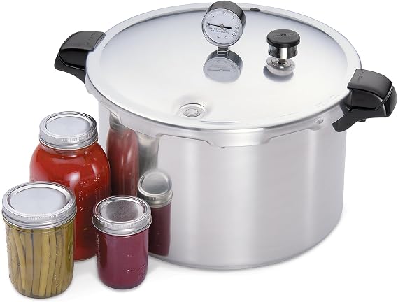 Presto 01755 Canner 16qt With Guage Aluminum