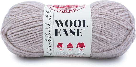Lion Brand Yarn, Wool-Ease Crochet & Knit Yarn, Antler, Pink, 1 Pack