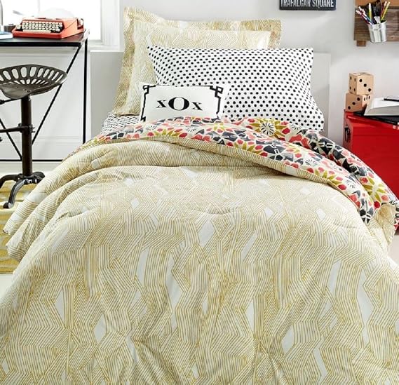 Dormify Willa 3PC Reversible Comforter Set Pink Full/Queen