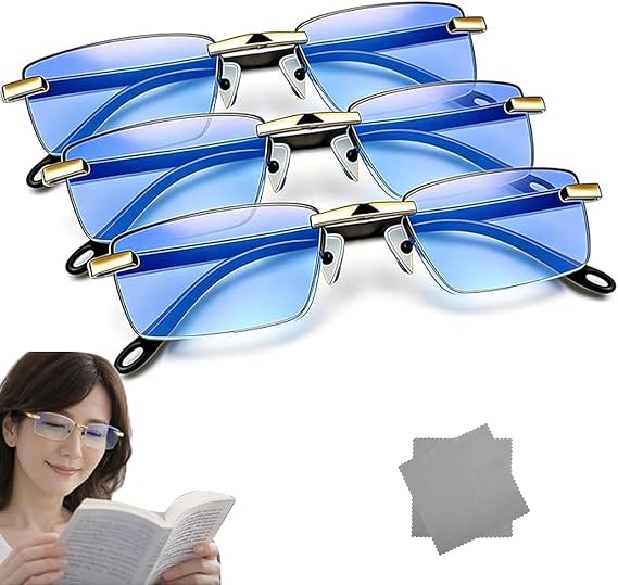 Clarity Blue Glasses Self Adjusting