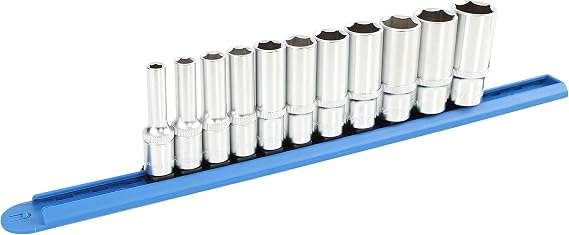 OEMTOOLSTM 22957 SAE Deep Socket Set, 11-Piece