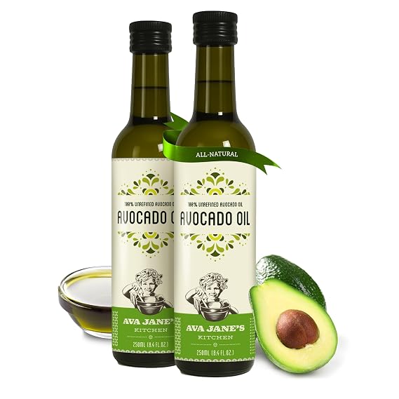 Ava Jane's Kitchen Extra Virgin Avocado Oil, 2 Pack, 8.4 fl oz Each