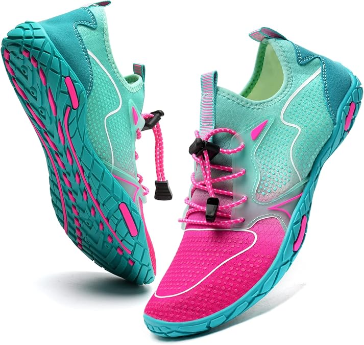 Water Shoes Mens Womens Beach Swim Shoes Quick-Dry Aqua Socks Pool Shoes for Surf Yoga Water Aerobics
