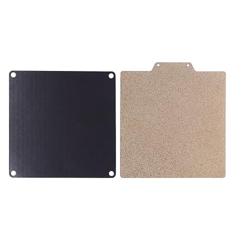 PEI Build Plate 120x120mm, Textured Spring Steel Sheet