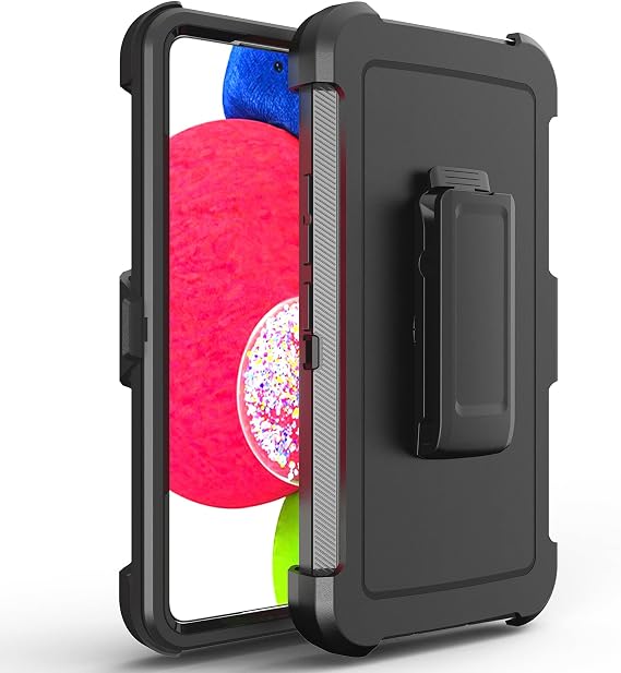 Case for Samsung Galaxy S20 FE 5G,Bisbkrar Phone Case [Military Grade] 3 in 1 Shockproof Rugged Protective, Heavy Duty Bumper Cover for Galaxy S20 FE 5G(Black(with Belt Clip)) (Black)