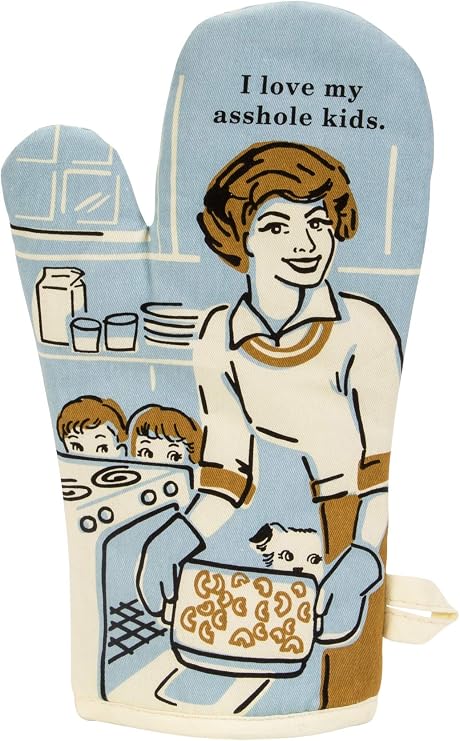 Blue Q Oven Mitts - Cute Kitchen Accessories & Kitchen Gifts - My Kids