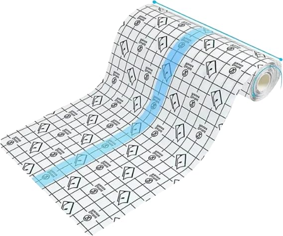 BYBARS Octacare Şeffaf Pu Banyo Ve Dövme SEZERYAN Bandı Tıbbi Su Geçirmez Rulo Flaster Yara Örtusu 5Mx10CM (Kutu Fiyatıdır)