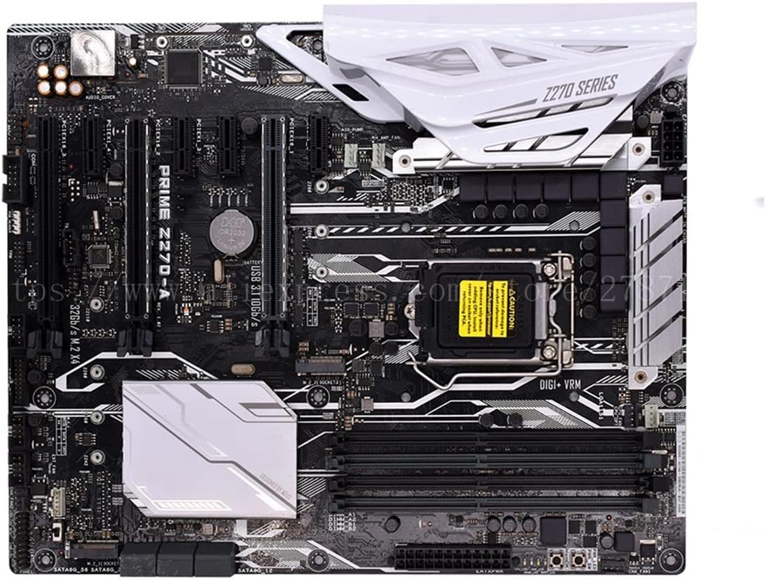 Motherboard Gaming Fit for ASUS Prime Z270-A LGA 1151 DDR4 USB3.1 64GB Z270 Desktop Motherboard, DISPRA9524