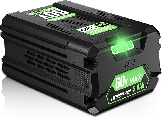 5.0AH Replacement for Greenworks 60V Battery | Fit for 75+ Green Works 60V Tools & Greenworks Battery LB60A03 LB60A02 LB60A00