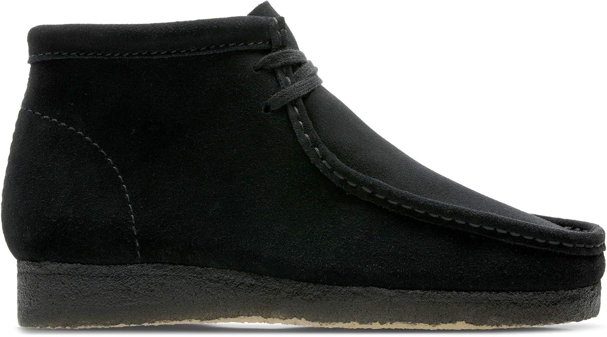 Clarks ORIGINALS Mens Wallabee Boot Suede Black Boots 9 US