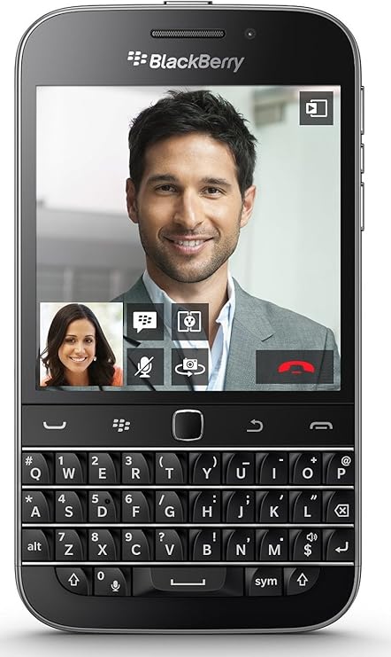 BlackBerry Classic UK SIM-Free 4G Smartphone (QWERTY Keyboard) - Black
