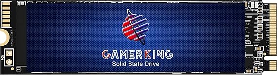GAMERKING 128GB M.2 NVME SSD 2280 PCIe 3.0 Gen3 x4, Internal Solid State Drive up to 1800MB/s 3D NAND Flash M Key Low Power Consumption Disk, Upgrade Storage for Desktop, Laptop