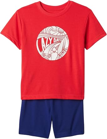 GAP Boys' Short John Pajama Set