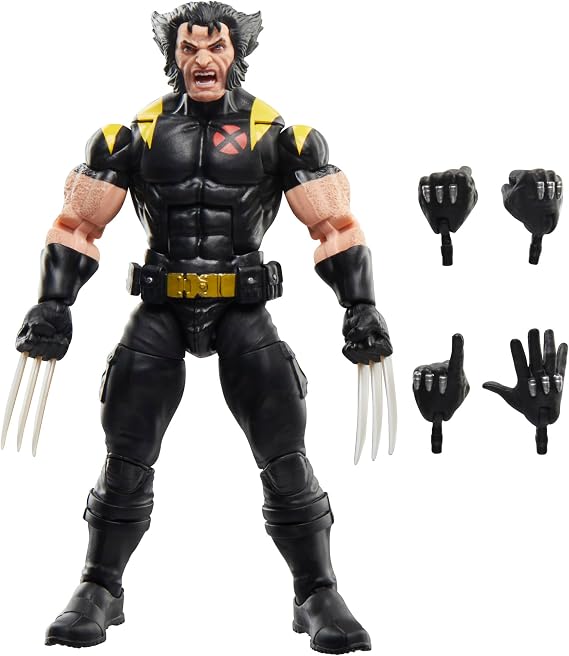 Marvel Legends Series Wolverine Comics Action Figure, Black