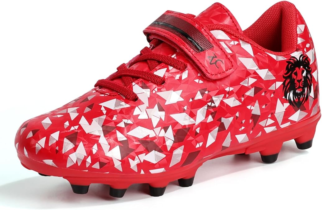 ZVC Kids Soccer Cleats Boys Girls Soccer Shoes Youth Football Cleats