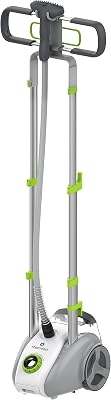 SteamFast SF-565 Professional Fabric Steamer with Clothes Hanger, Fabric Brush, Multiple Steam Settings, Rapid Heating