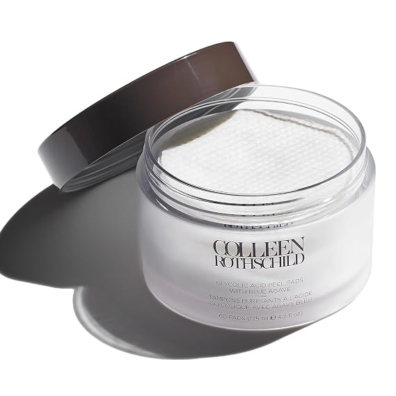 Colleen Rothschild Glycolic Acid Peel Pads - Gentle Facial Exfoliator Pad