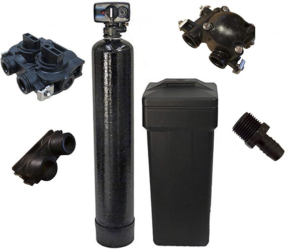 Mechanical Fleck 5600 Metered Water Softener With USA Tanks Ships Partially Loaded (64,000 Grains, 10% Resin)