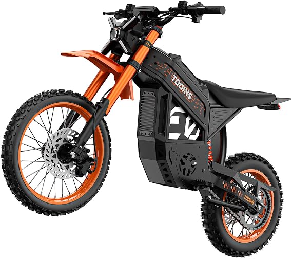 Electric Dirt Bike for Adults&Teens | 3000W Mid-Drive E-Moto | Trail & Dirt Ready | 37 MPH | 14/12" Off-Road Tires | Front/Rear Hydraulic Brakes | Dual Suspension | 265lbs+ Capacity | LCD Display