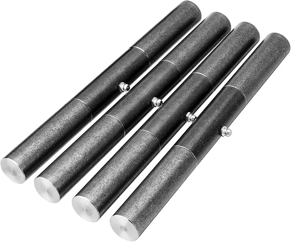 Weld On Trailer Ramp Hinge 10", Greasable Ramp Door Hinges, Pack of 4