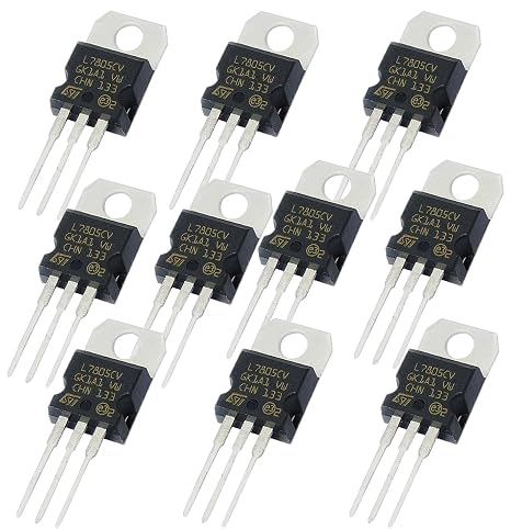 L7805CV L7805 Positive Voltage Regulator Output 5v TO-220 Package 20 Pack