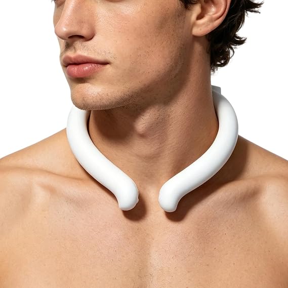 Neck Cooling Reusable Wearable Chilly Cooler | Leakproof Neck Cooling Tube Wrap for Summer Hot Weather Home Kitchen Outdoor Indoor Sports Exercise Workers Runner