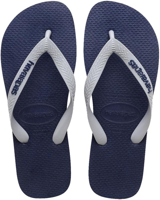 Havaianas – Top Logo Pop Up, bequeme, stylische und vielseitige Badelatschen, basierend auf dem Top-Modell, Riemen mit auffälligem Logo, rutschfeste Sohle, Unisex Erwachsene