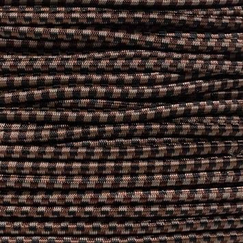 PARACORD PLANET Bungee Nylon Shock Cord 2.5mm 1/32", 1/16", 3/16", 5/16", 1/8, 3/8", 5/8", 1/4", 1/2 inch Crafting Stretch String 10 25 50 & 100 Foot Lengths Made in USA