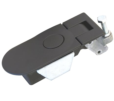 Southco C5-11-35 Black Powder Coated Zinc Alloy Sealed Lever Compression Latch, Adjustable Grip