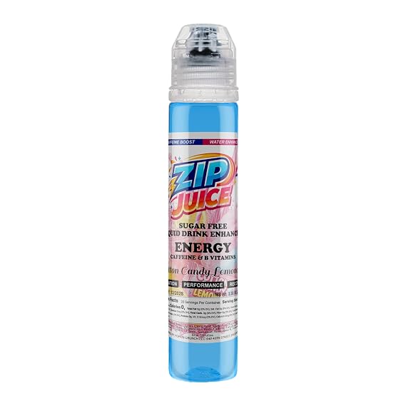 Zip Juice On The Go Sugar Free Water Enhancer with Caffeine and B Vitamins
