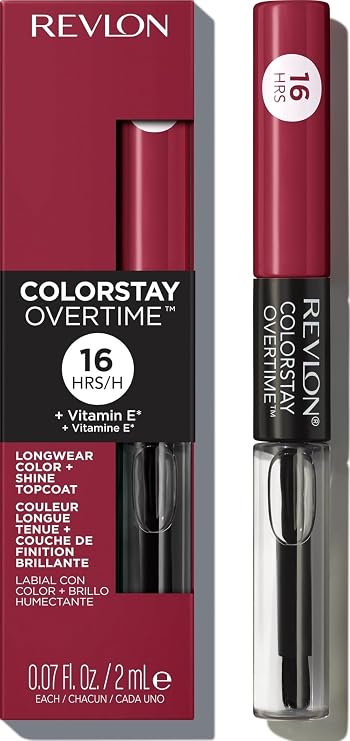Revlon ColorStay Overtime Lipcolor, 280 Stay Currant, 0.07 fl oz