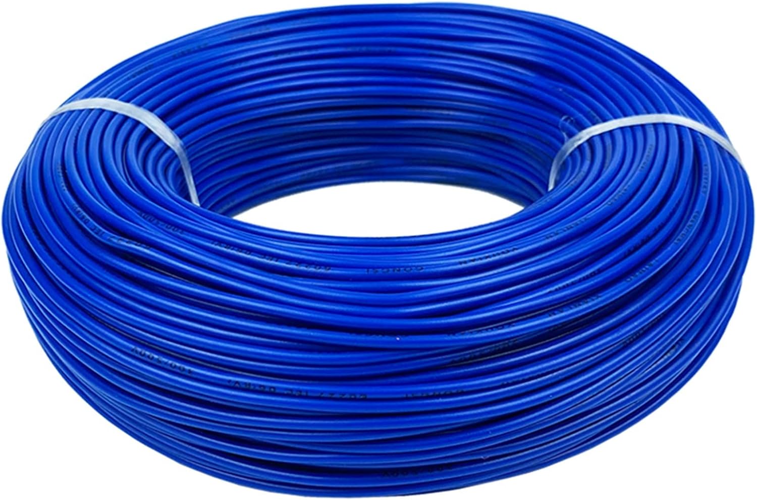 RV Fine Wire Stranded Copper Cable 220V Electric PVC Single Cores Annealed Wires Power Cables Led 14awg 10 12 14 16 18 Awg Awge Cable Wire Color : Blue, Length : 5m