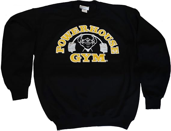 Powerhouse Gym PH801 Sweatshirt (XL, Black)