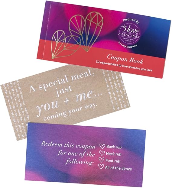Coupon Book -5 Love Languages by Dr. Gary Chapman