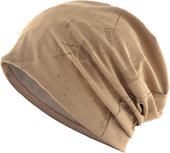 Skull Caps for Men Lightweight Beanie Hat Athletic Soft Slouchy Sleeping Hats Oversize