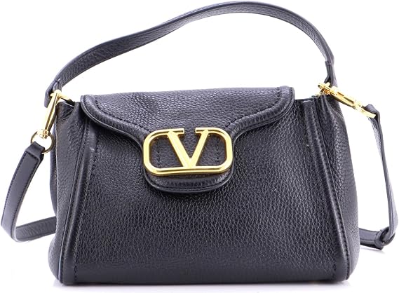Pre-Loved Alltime Top Handle Bag Leather Small, Black