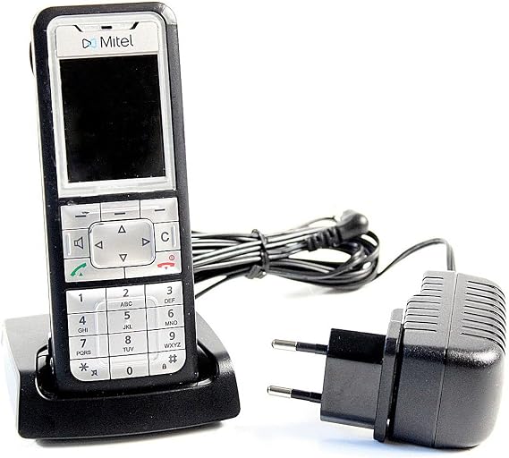 Mitel 622D DECT telephone BlackSilver 622D DECT telephone 200 entries BlackSilver