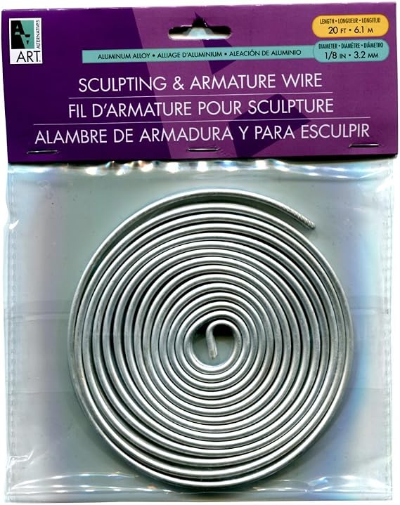 Armature Wire 1/8In X20Ft Coil